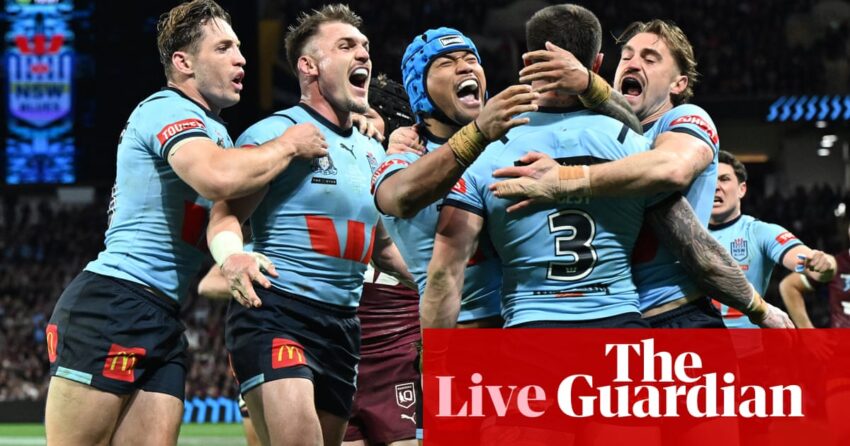 NSW Blues mengalahkan Queensland Maroons: State of Origin 2024 Game 3 – seperti yang terjadi | State of Origin