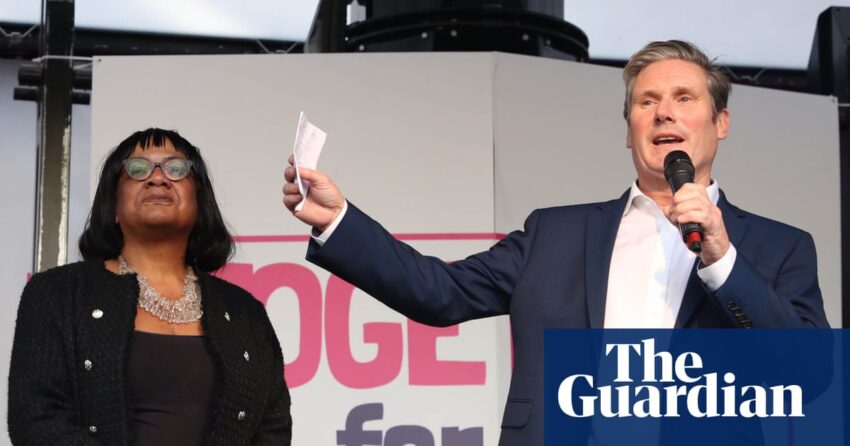 Diane Abbott menuduh Keir Starmer memperlakukannya seperti 'orang yang tidak penting' | Diane Abbott