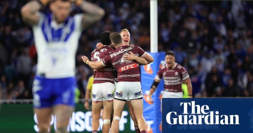 Manly akhiri musim dongeng NRL Canterbury dengan kemenangan di final | NRL