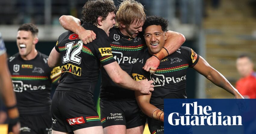 Panthers melewati Hiu untuk melakukan tembakan di NRL empat gambut di grand final melawan Storm | NRL