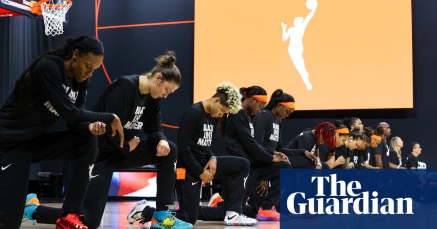 ‘Shut up and dribble’ no more: US athletes juggle the interplay of sports and politics | US sports