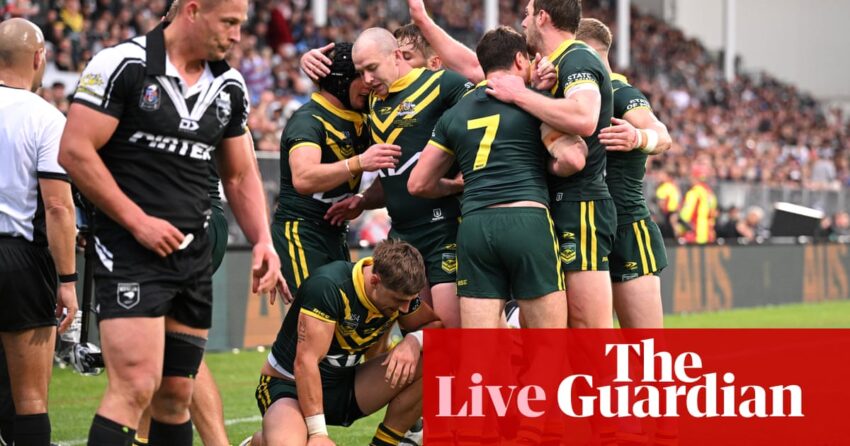 New Zealand 10-22 Australia: men’s rugby league Test – as it happened | Australia rugby league