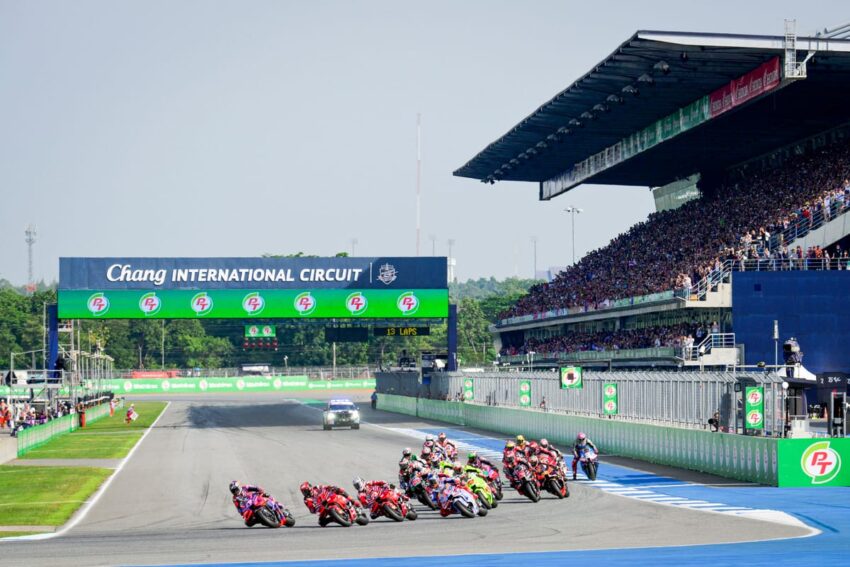 Sepak terjang Martin membuat kemenangan sprint Bastianini di GP Thailand