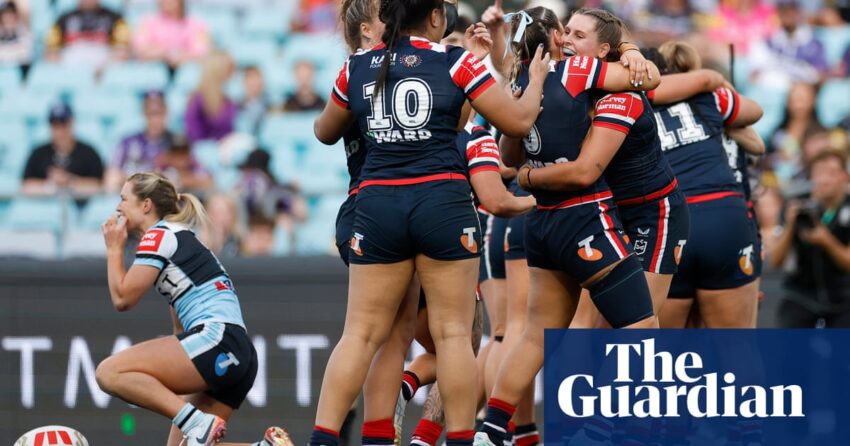 Sydney Roosters menahan Cronulla Sharks yang pemberani di grand final untuk memenangkan gelar NRLW kedua | NRLW