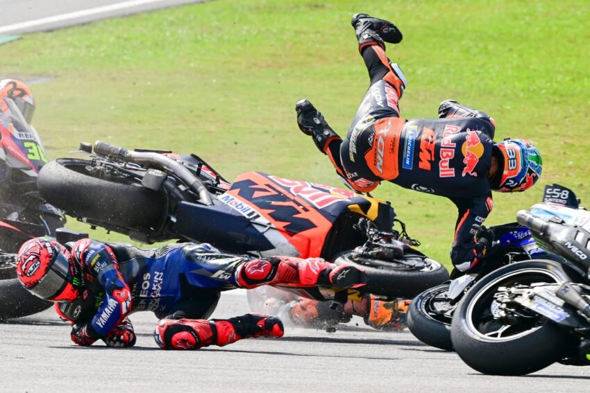 Yang justru menjadi pemicu kecelakaan mengerikan di MotoGP Sepang