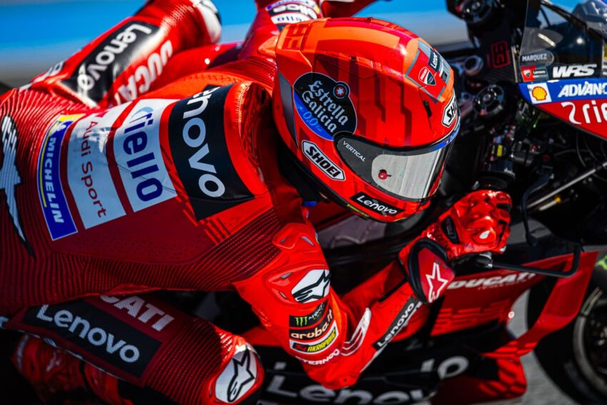 Ducati memberikan semuanya hanya untuk menempatkan Marquez pada sepeda berusia setahun lagi