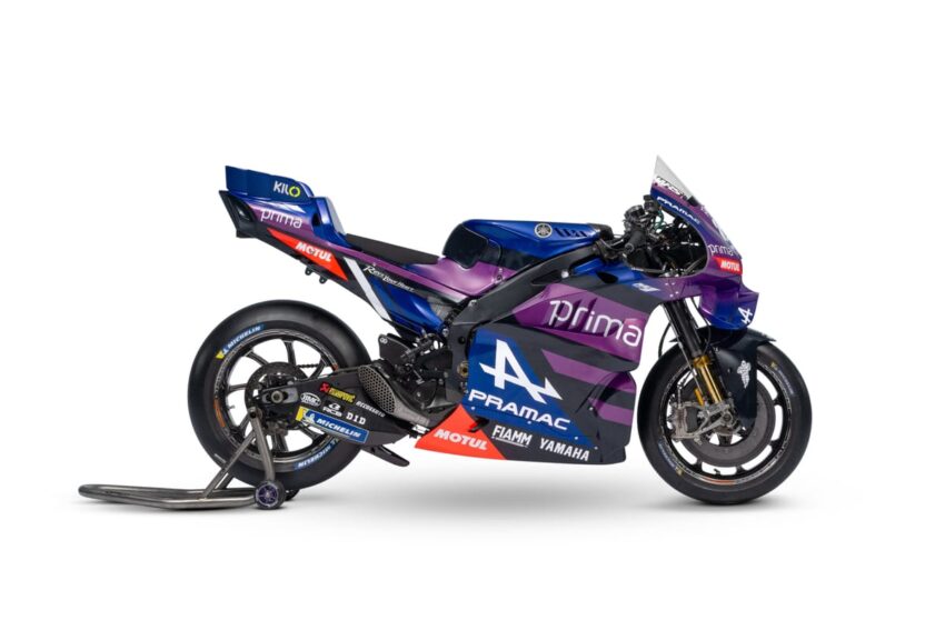 Pramac Breaks New Cover dalam peluncuran MotoGP 2025 Yamaha