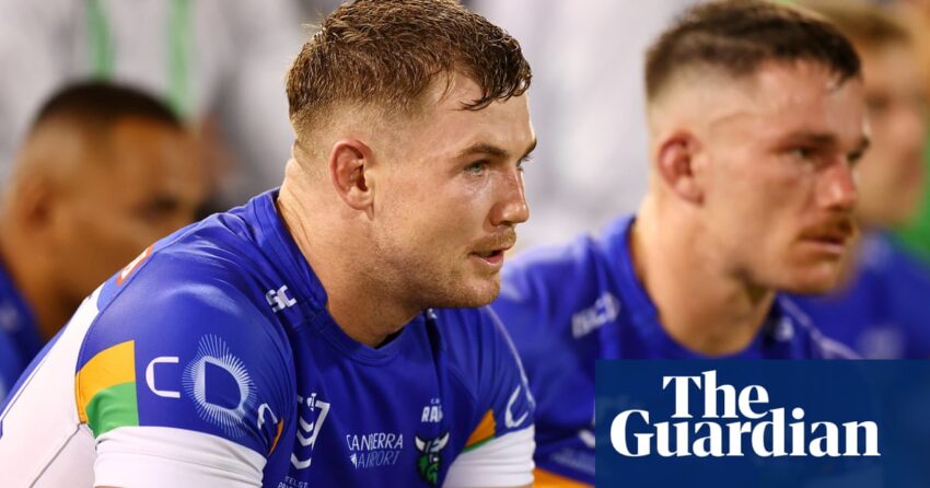 Raiders 'Hudson Young dan Morgan Smithies meminta maaf atas pertengkaran Las Vegas sebelum pembuka NRL | Nrl