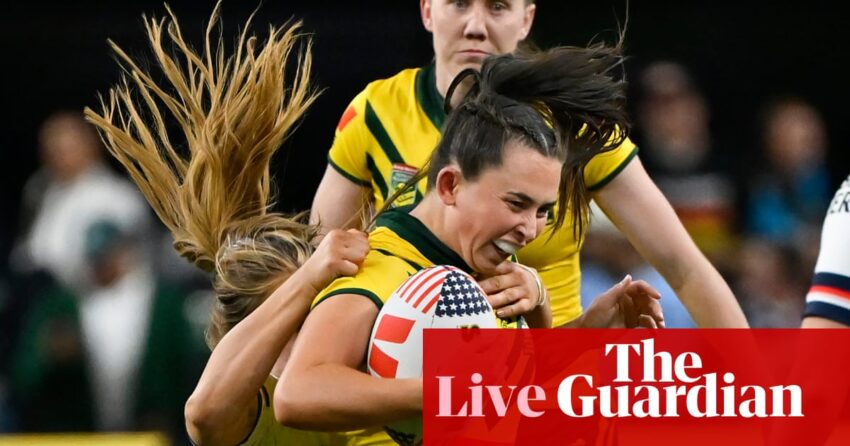 Rugby League in Las Vegas: Australian Jillaroos v England Lionesses – live | NRL