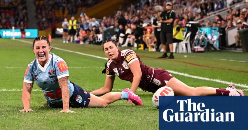 Game State of Origin Wanita 1: NSW Blues Tubas Down Queensland Maroons | Keadaan asal