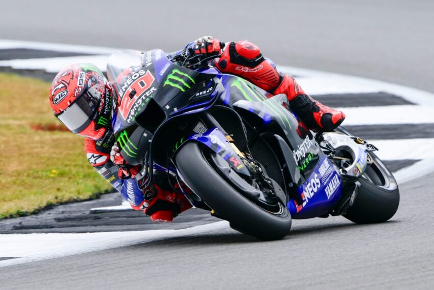 Kuartararo di tiang lagi, Marquez dari barisan depan Grand Prix Inggris