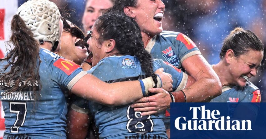 Seri Asal Seri Historis NSW Blues Win Turn The Tide for Women's Rugby League | Keadaan asal