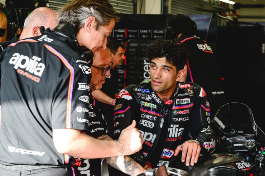 Aprilia menetapkan rencananya untuk memperebutkan masa depan Motogp Martin