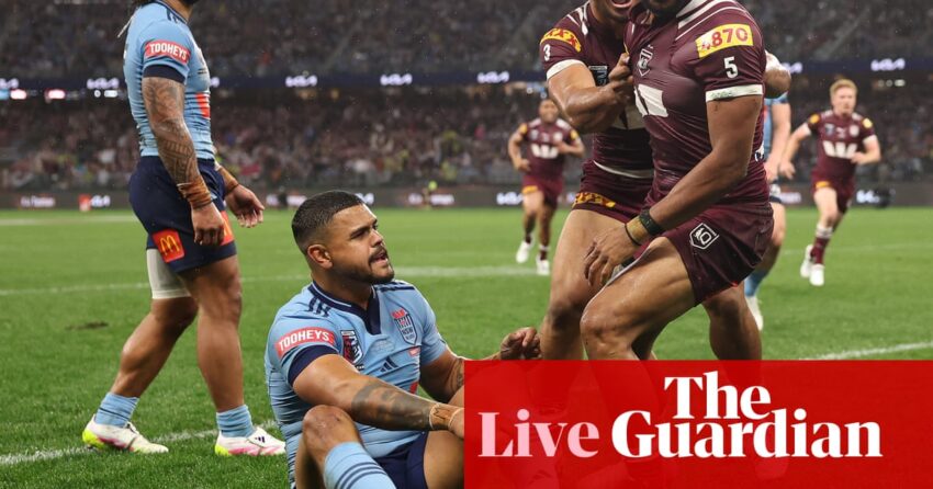 State of Origin 2025 Game 2: Qld Maroons v NSW Blues – live | State of Origin