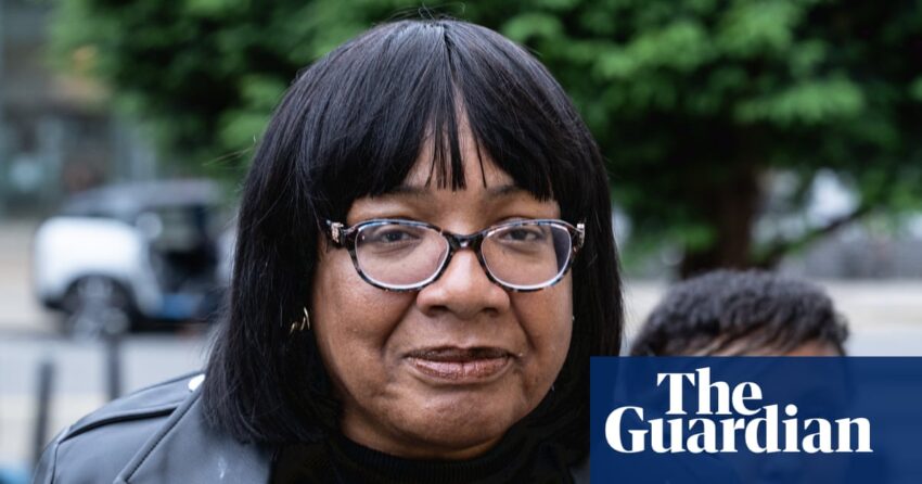 Buruh menangguhkan Diane Abbott untuk kedua kalinya atas komentar rasisme | Diane Abbott