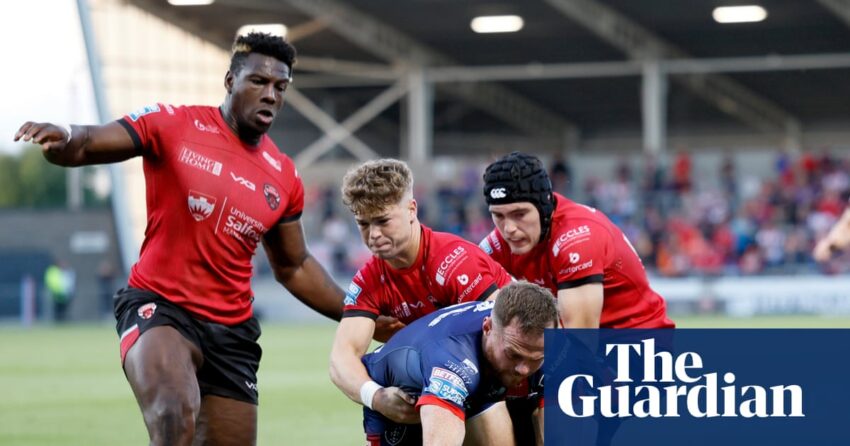 Joe Burgess mencetak empat percobaan saat pembongkaran Hull KR Salford menimbulkan pertanyaan besar | Liga Super