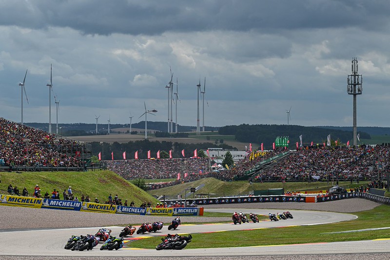 Putaran pertama dari balapan MotoGP di Sachsenring