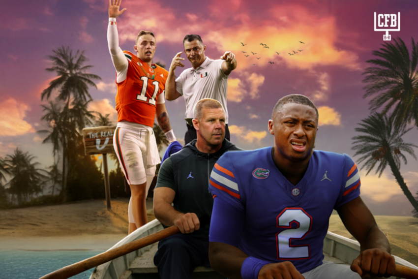 Billy Napier diejek oleh penggemar CFB sebagai DJ Lagway, Florida kalah dari Carson Beck, Miami