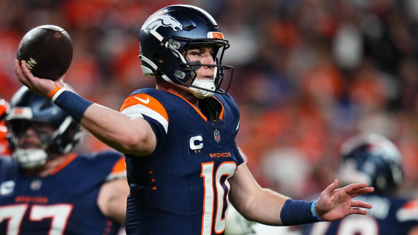 Bo Nix, Defense Broncos bertepuk tangan oleh penggemar NFL di Win vs Bengals tanpa Joe Burrow