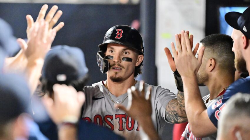 Jarren Duran mengatakan 'rasanya sangat bagus' red red sox meraih mlb playoff playoff