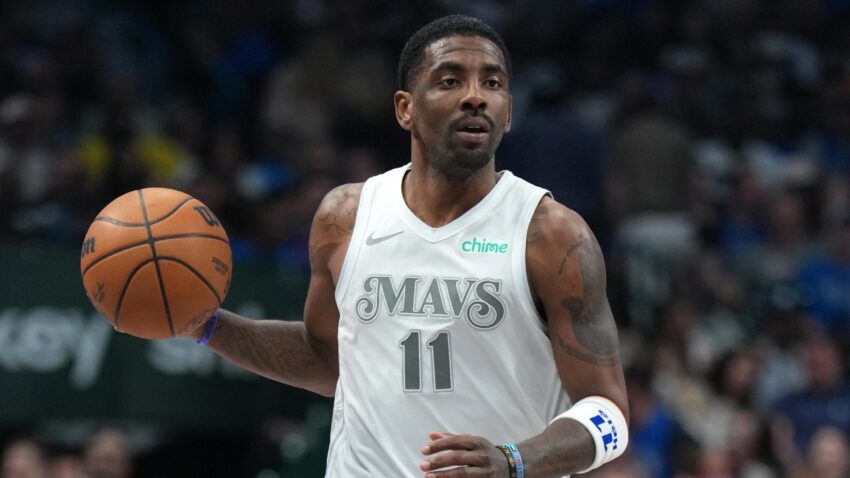 Kyrie Irving latihan video menjadi viral dari sorotan 3-pointer di tengah rehabilitasi cedera lutut