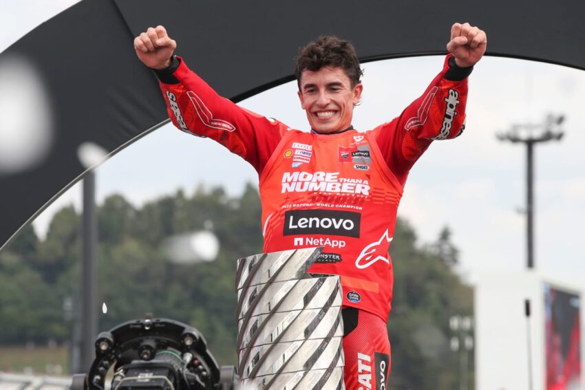 Marquez meraih judul sebagai bagaia mendominasi