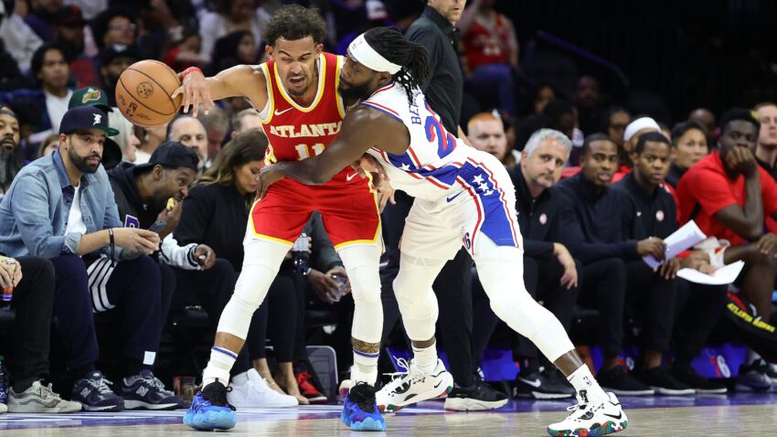 Trae Young Roasts Patrick Beverley dalam video demi komentar, perayaan play-in troll