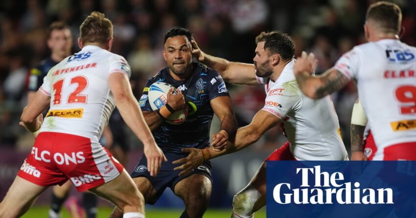 Wigan datang kembali untuk mengambil rampasan derby setelah start cepat St Helens | Liga Super