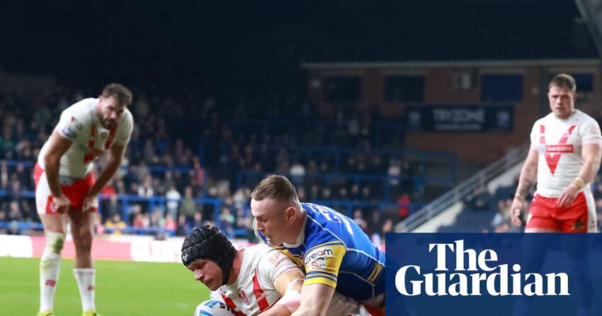 Wright Shatters Leeds dengan Gasp Terakhir Cobalah untuk mengirim St Helens ke semifinal di Hull KR | Liga Super
