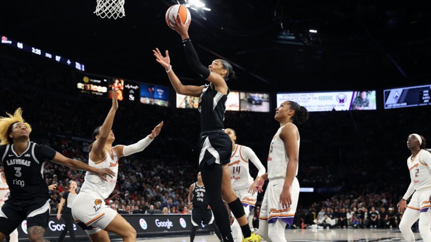 A'Ja Wilson Double-Double, Memimpin Aces Untuk Menang atas Merkurius di WNBA Finals Game 1