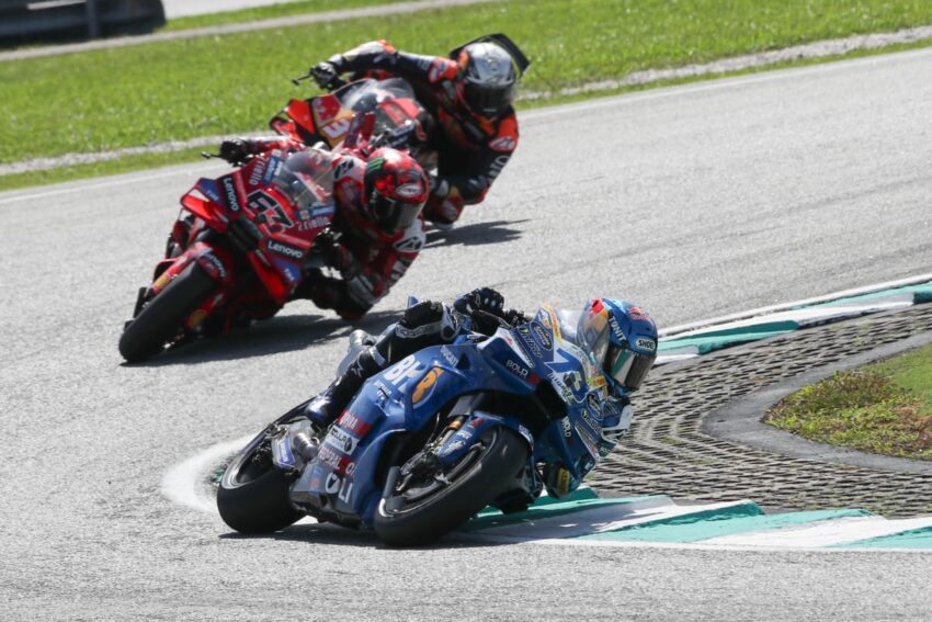 Alex Marquez menang, bencana telat bagi Bagnaia