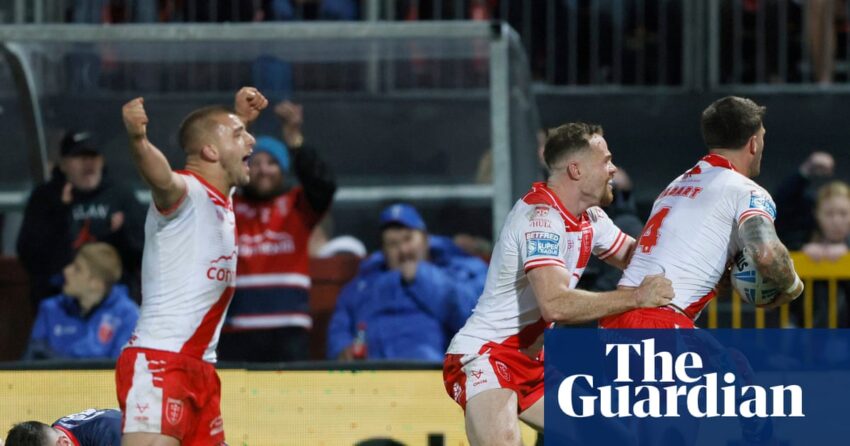 Hull KR mengalahkan St Helens untuk menyiapkan Grand Final Liga Super melawan Wigan | Liga Super