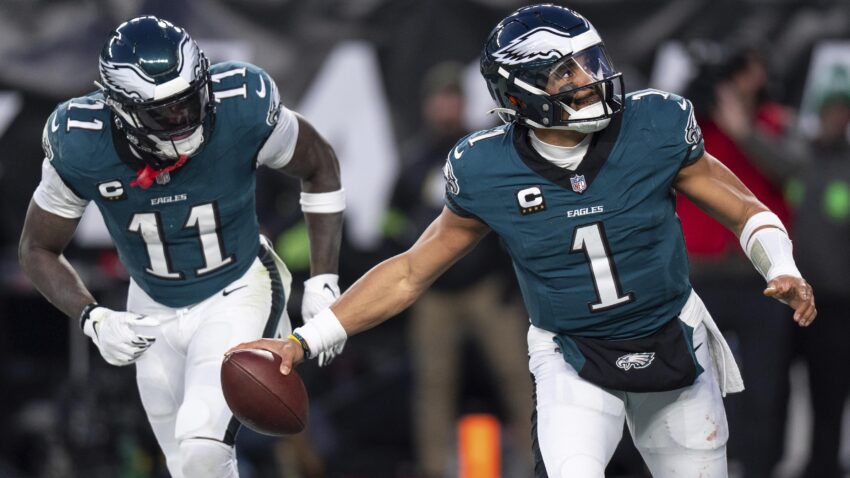 Jalen Hurts, AJ Brown, Saquon dilaporkan melakukan pembicaraan 'positif' setelah kehilangan Eagles