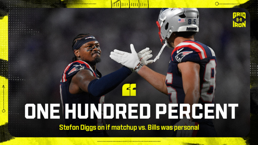Stefon Diggs mengatakan Patriots-Bills adalah '100%' pribadi, merangkul Josh Allen di video
