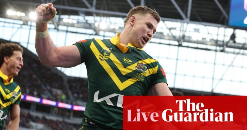 England 4-14 Australia: rugby league Ashes second Test – as it happened | Rugby league